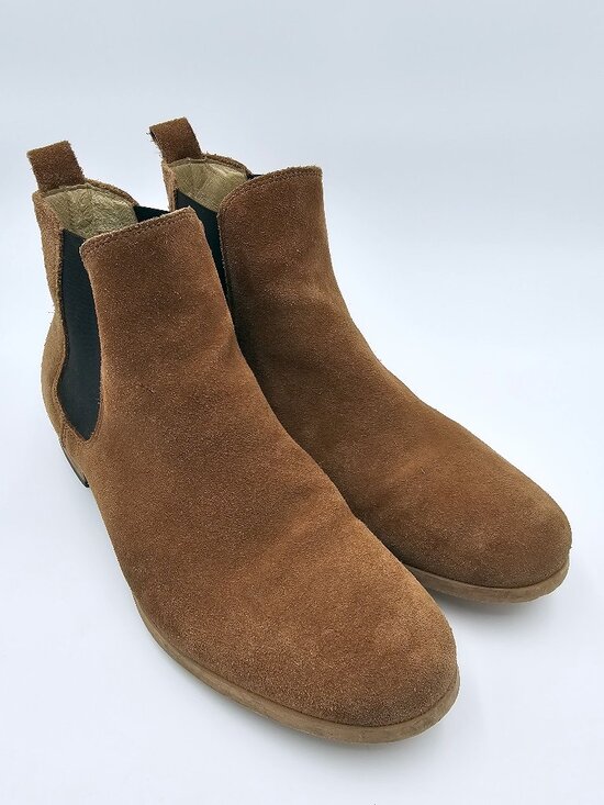 Shoe the Bear Brown Suede Leather Chelsea Boots Men\'s Size US 10 EU 43 UK 9 main image 10